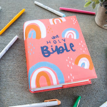 Load image into Gallery viewer, Rainbow Wishes Bible Slip Cover