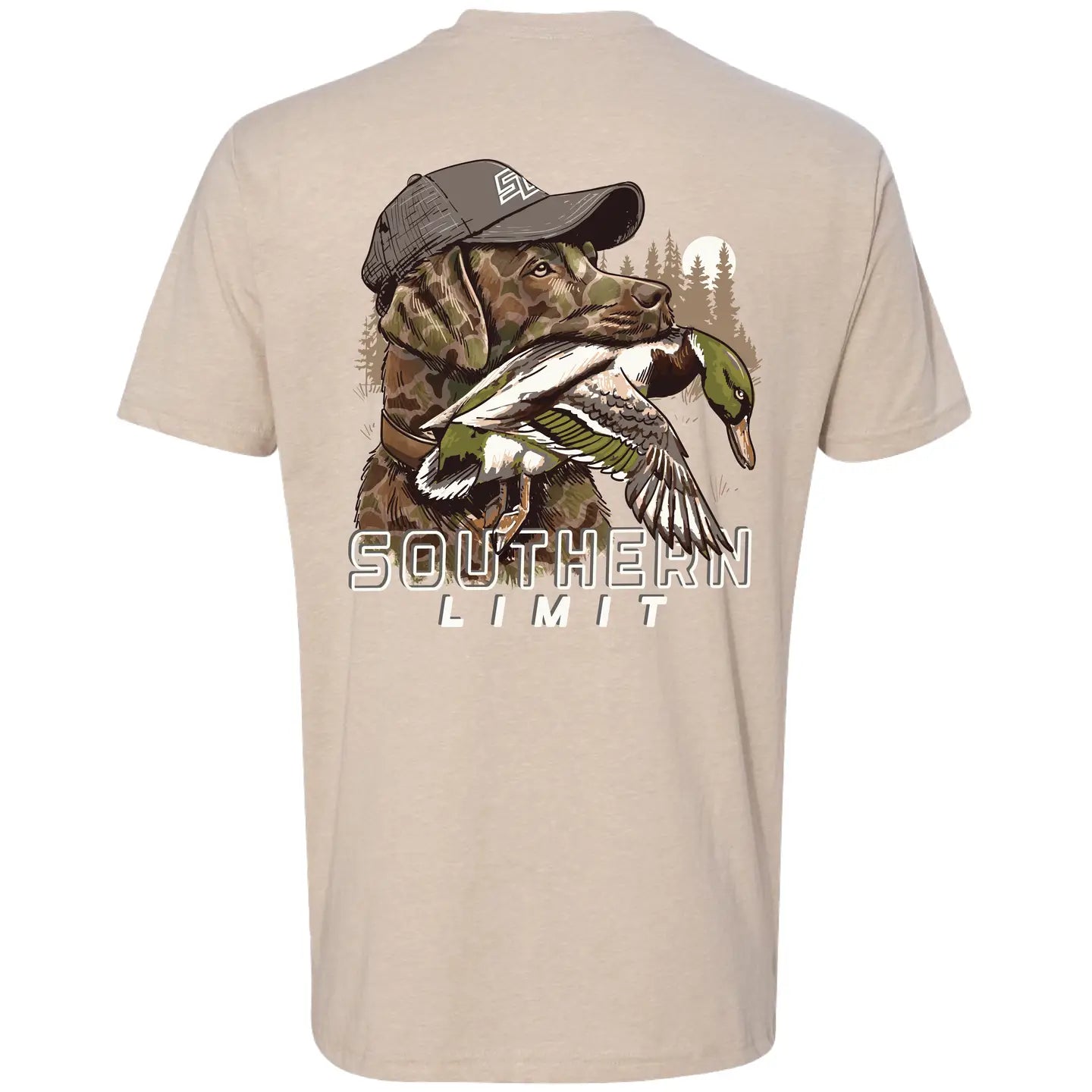 Southern Limit Camo Duck Dog SS Tee