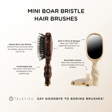 Load image into Gallery viewer, Teleties Mini Boar Brush-Tortoise