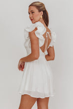 Load image into Gallery viewer, Picture Perfect Cowl Neck Dress in White