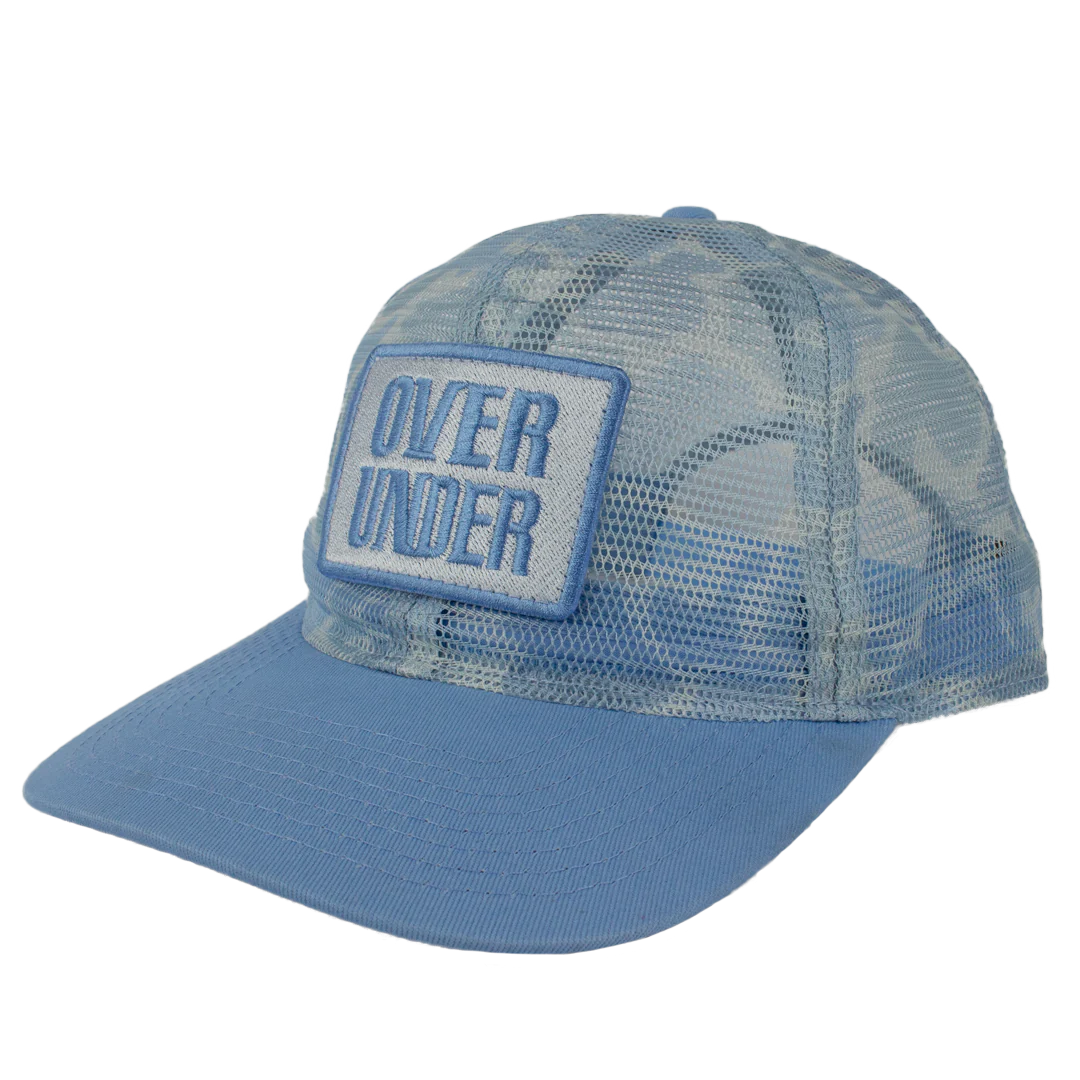 Over Under Water Camo Estuary Mesh Hat