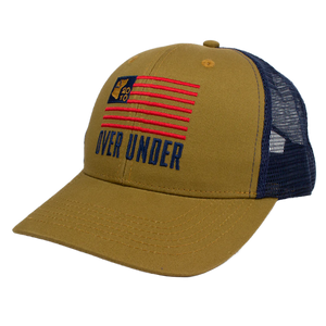 Over Under Lab Flag Mesh Back Hat