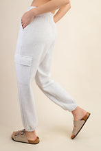 Load image into Gallery viewer, Lost in My Fairy Tale Scuba Cargo Joggers Lt H Grey