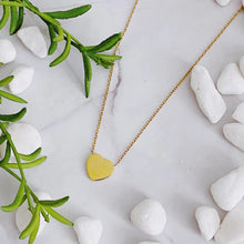 Load image into Gallery viewer, You Are My Love Gold Heart Necklace