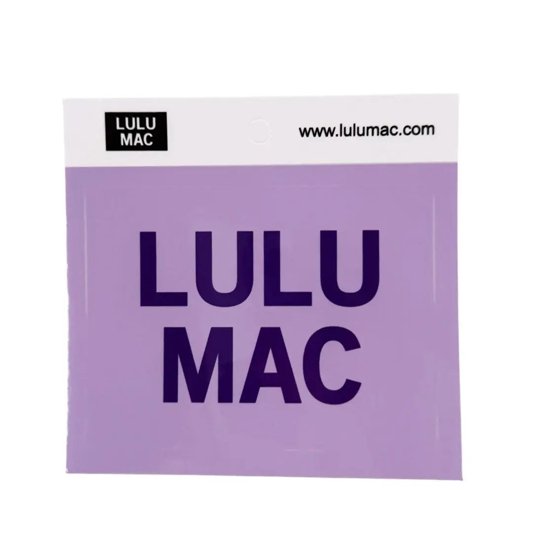 Lulu Mac Decal/Sticker in Light Purple/Purple