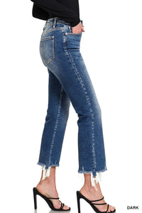 Way Down Deep Crop Flare Jeans