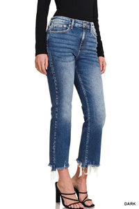 Way Down Deep Crop Flare Jeans