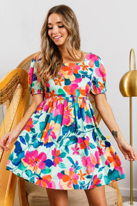 Spin You Around Floral Dress