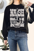 Load image into Gallery viewer, Nashville Guitar Star Graphic Sweatshirt