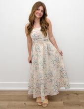 Load image into Gallery viewer, I Wanna Fall In Love Meadow Ruched Midi Dress