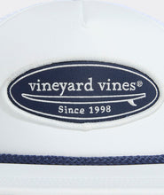 Load image into Gallery viewer, Vineyard Vines Surf Logo Patch Hat in White
