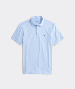 Vineyard Vines Bradley Stripe Sankaty Polo in Ocean Breeze Tejeda