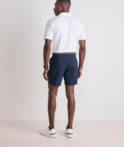 Vineyard Vines 7 Inch Performance On-The-Go Shorts in Blue Blazer