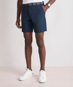 Vineyard Vines 7 Inch Performance On-The-Go Shorts in Blue Blazer