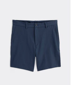 Vineyard Vines 7 Inch Performance On-The-Go Shorts in Blue Blazer