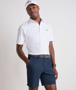Vineyard Vines 7 Inch Performance On-The-Go Shorts in Blue Blazer