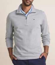 Load image into Gallery viewer, Vineyard Vines Saltwater Quarter Zip in Granite