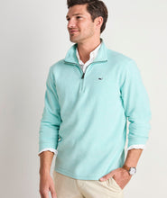 Load image into Gallery viewer, Vineyard Vines Saltwater Quarter Zip in Aqua Haze