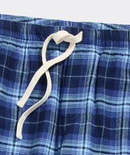 Load image into Gallery viewer, Vineyard Vines Flannel Lounge Pants in Blue Blazer