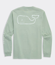 Load image into Gallery viewer, Vineyard Vines Vintage Whale LS Tee in Dune Grass