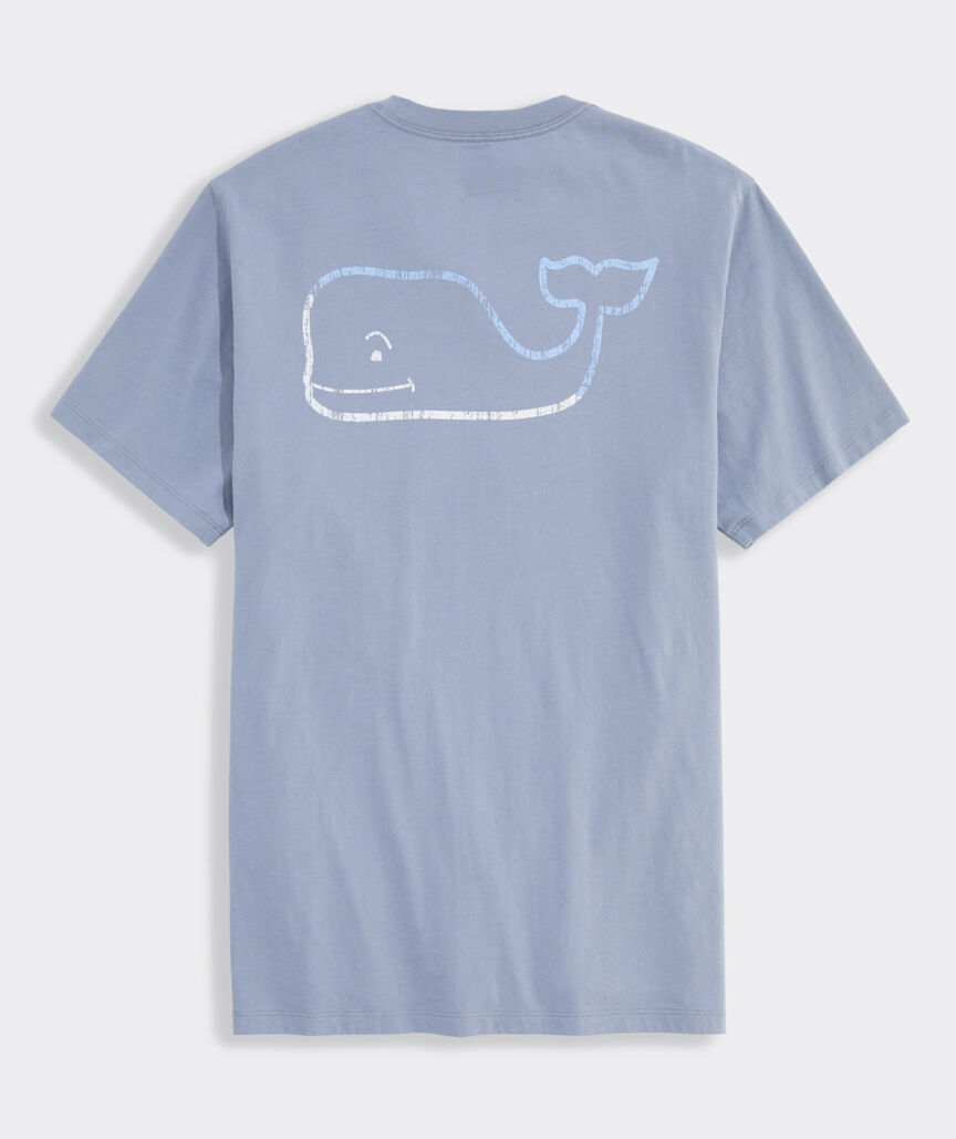 Vineyard Vine Burgee Vintage Whale SS Tee in Summer Evening