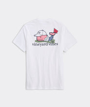 Load image into Gallery viewer, Vineyard Vines Golfer Whale SS Tee in White Cap