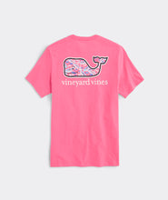 Load image into Gallery viewer, Vineyard Vines Bone Fishing Whale Fill Short Sleeve Tee in Sunset Pink