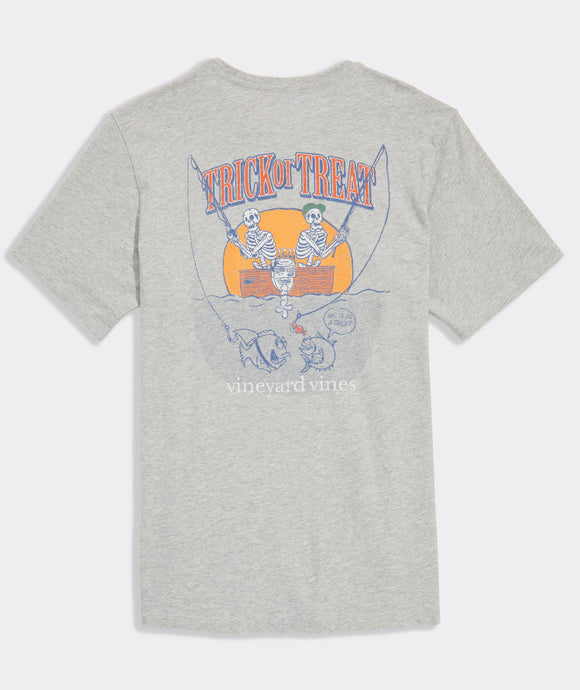Vineyard Vines Fishing Skeletons SS Tee