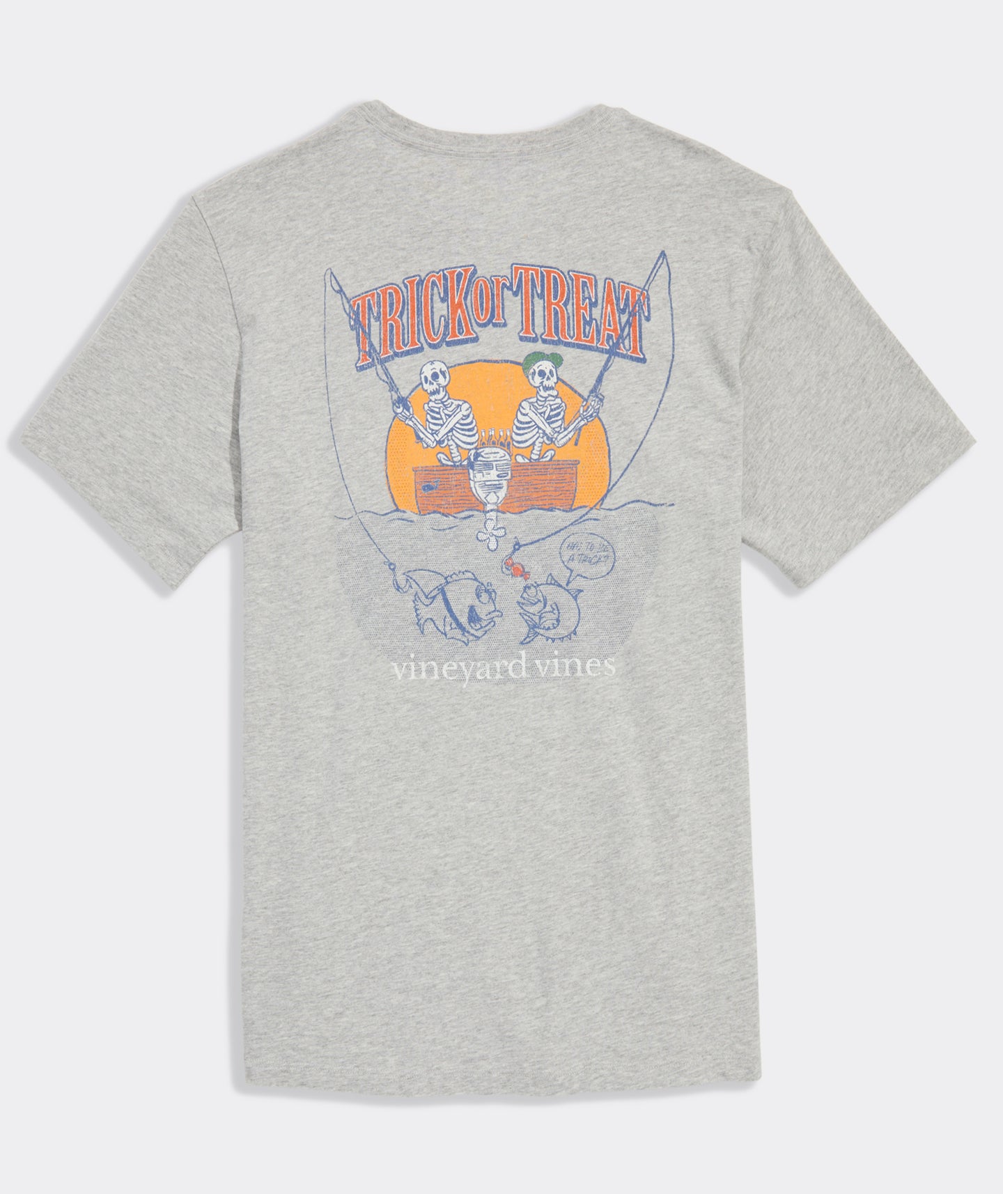 Vineyard Vines Fishing Skeletons SS Tee
