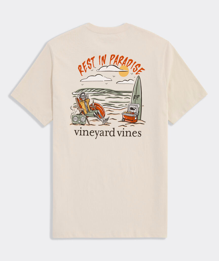 Vineyard Vines Rest In Paradise SS Tee