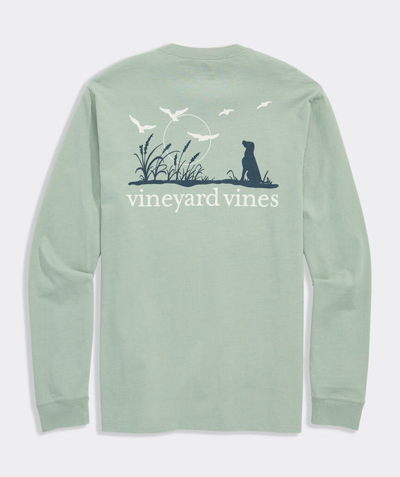 Vineyard Vines Marsh Dog LS Tee