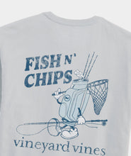 Load image into Gallery viewer, Vineyard Vines Fish N Chips SS Tee in Granite