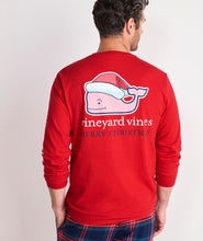 Load image into Gallery viewer, Vineyard Vines 2025 Santa Whale LS Tee