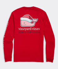 Load image into Gallery viewer, Vineyard Vines 2025 Santa Whale LS Tee