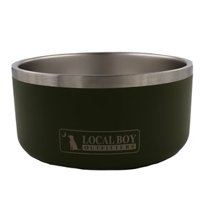 Local Boy Dog Bowl Dusty Olive