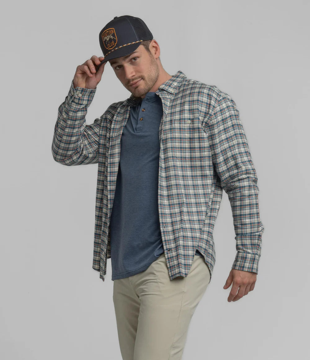 Southern Shirt Co. Hunting Club Rope Trucker Hat in Night Sky