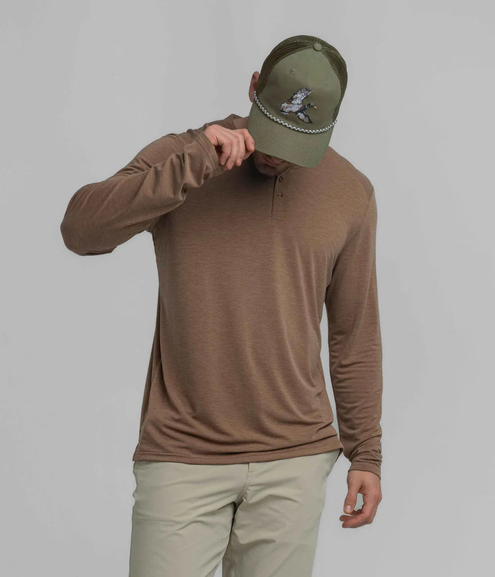 Southern Shirt Co. Mallard Ripstop Trucker Hat in Thyme