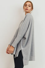 Load image into Gallery viewer, What More Can I Say Oversized Sweater Heather Gray