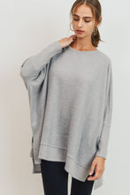 Load image into Gallery viewer, What More Can I Say Oversized Sweater Heather Gray