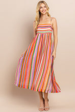 Load image into Gallery viewer, I Came to Dance Striped Midi Dress