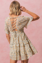 Load image into Gallery viewer, She Will Be Loved Floral Lace Back Dress