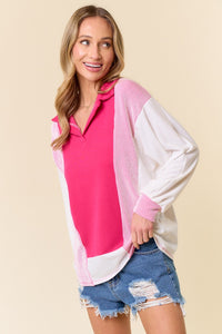 Golden Hour Sweatshirt Fuchsia