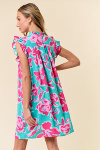 Let's Dance Together Floral Dress