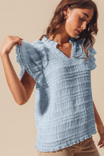 Load image into Gallery viewer, Didn&#39;t I Love You Ruffle Boho Top