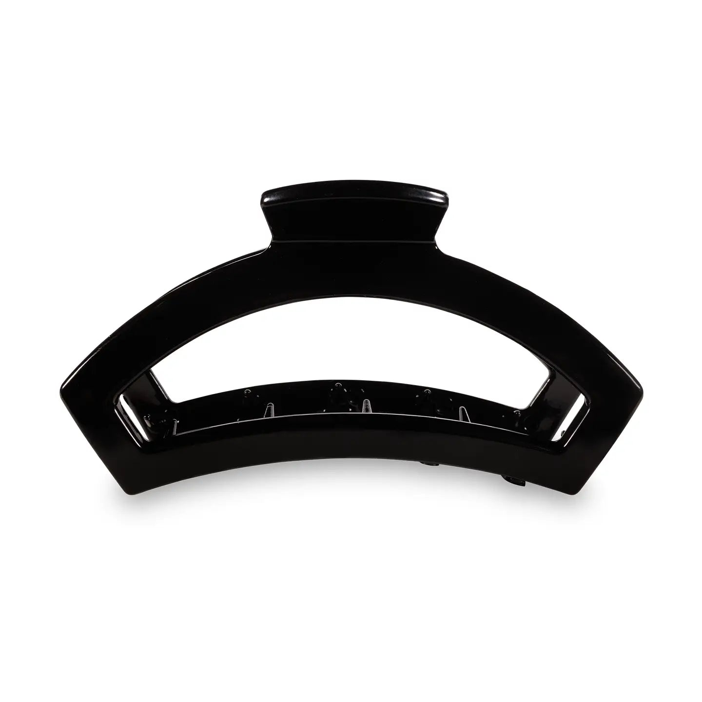 Teleties Open Medium Hair Clip Jet Black