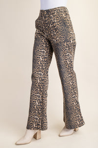 Back in Time Leopard Flares