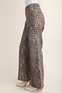 Back in Time Leopard Flares