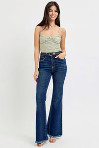 My Winter Wish Tummy Control High Rise Flare Jeans