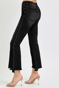 Somebody Else Mid Rise Crop Jeans