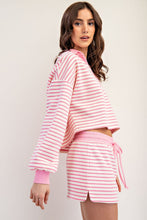 Load image into Gallery viewer, Say You Love Me Striped Mini Skort